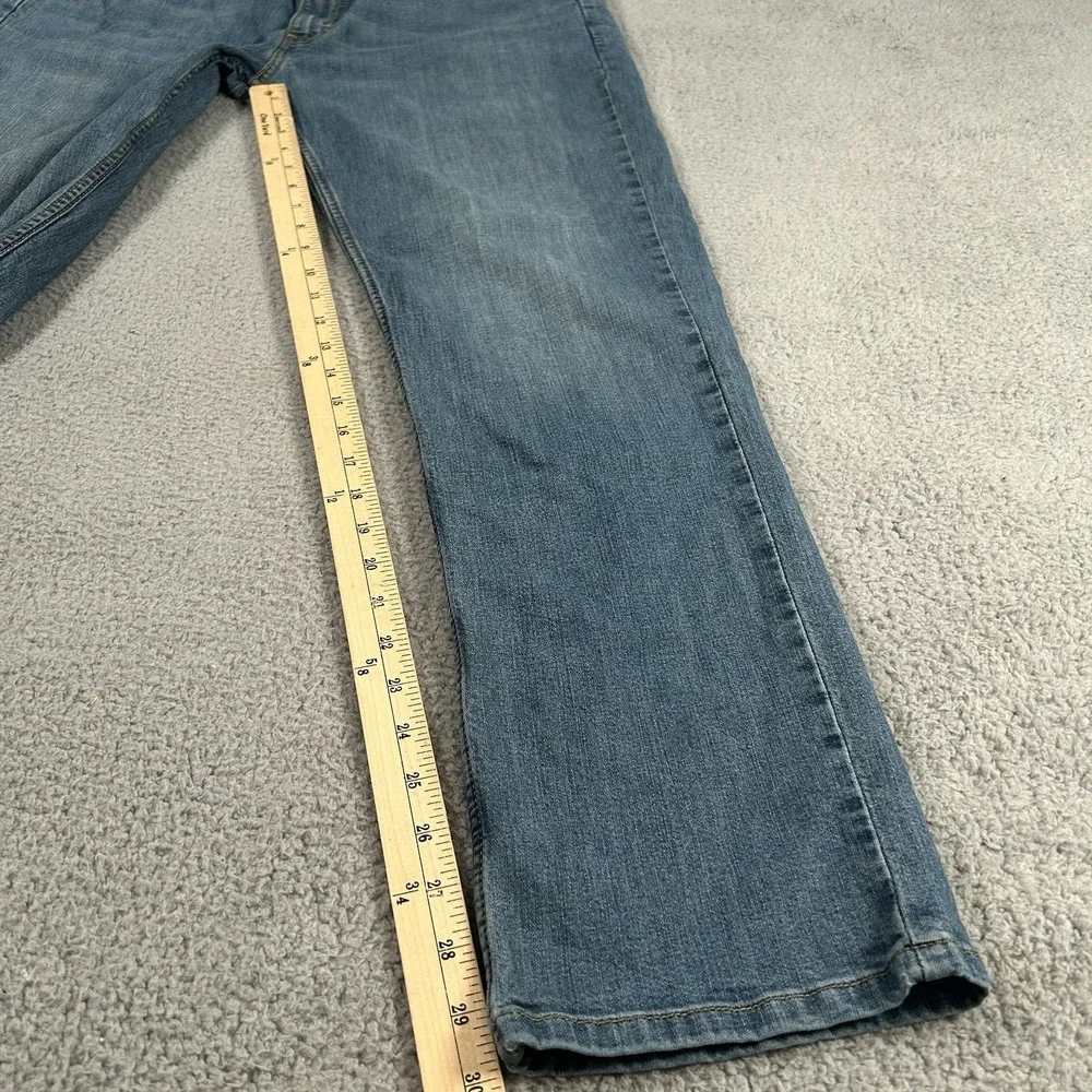 Levi's Signature‎ Jeans Mens 38x32 Blue Staright Fit  Stretch Denim